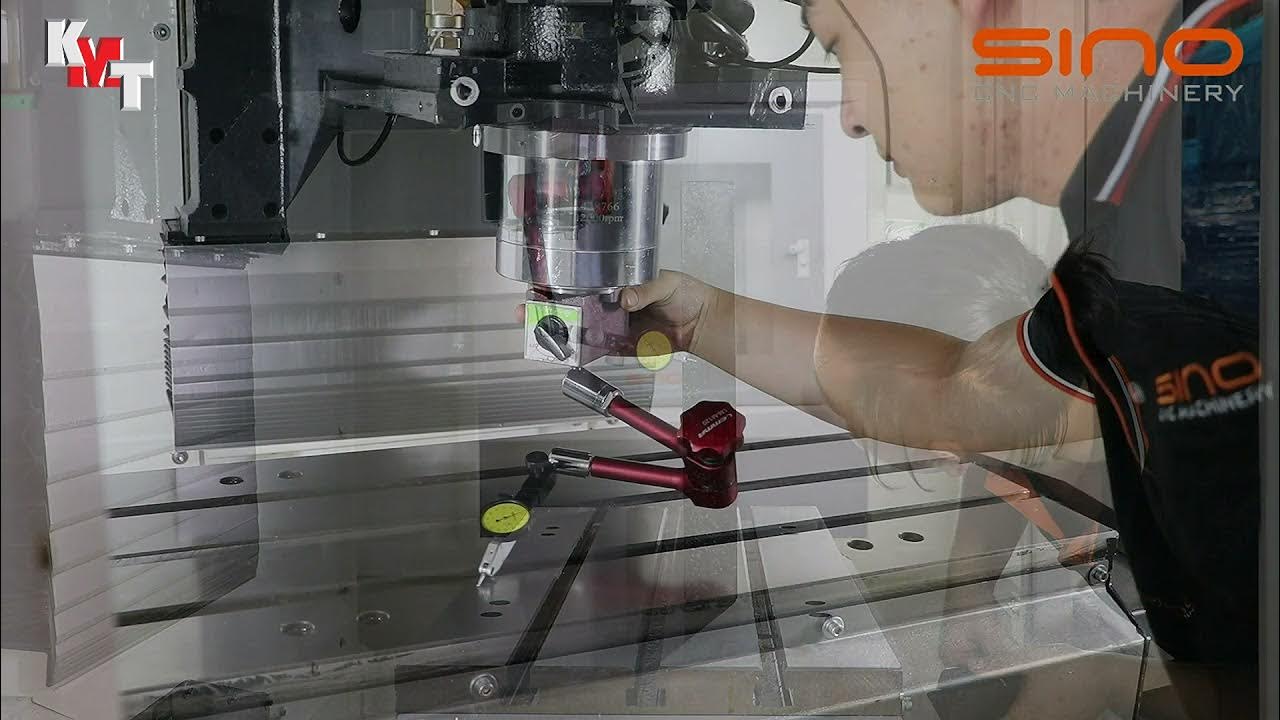 Проверка фрезерных центров KVL на заводе перед отгрузкой | Точность и гарантированное качество