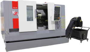 Токарный станок с наклонной станиной KTL 56/500 Fanuc