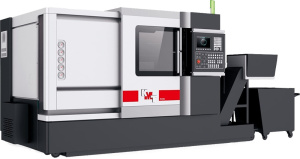 Токарный станок с наклонной станиной KTB 52