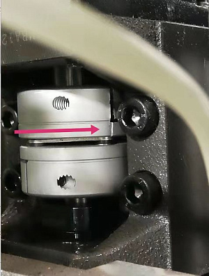 Муфта вала двигателя и ШВП для станка KMT 3015 L1 -1500W