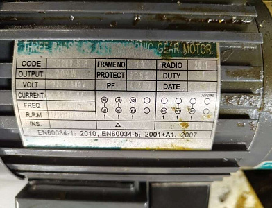 Мотор-редуктор ZD200-S-B