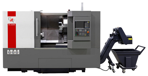 Токарный станок с наклонной станиной KTL 44S/500 H-CNC. Линейные направляющие
