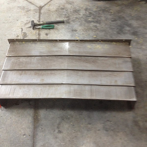 Телескопическая защита ШВП по оси Y задняя для ст.мод. VDF-850