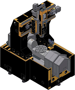 5-осевой фрезерный обрабатывающий центр IMU-5X 400