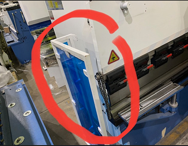 Дверь боковая левая для KPA 70-2500