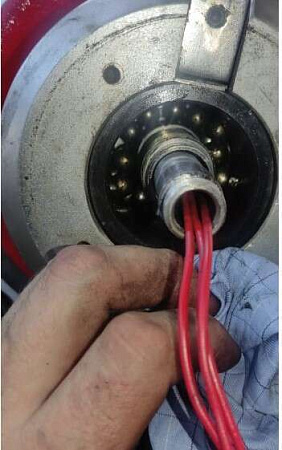 Вал внутренний кабель канал для KR50