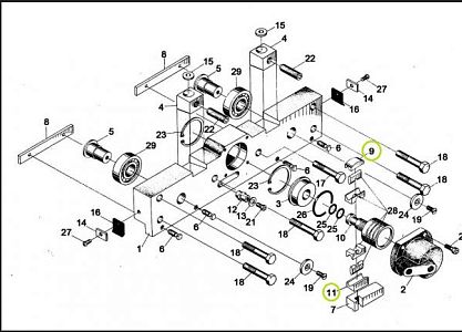 Блок несущий № 11